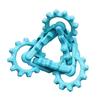 Игрушка-спиннер Infinity Gear для снятия стресса и тревоги, для концентрации внимания, вращающаяся, скручивающаяся, перекидывающаяся, с шестеренками, для детей, подростков, взрослых, портативная