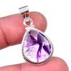 Natural Cacoxenite Gemstone 925 Solid Sterling Silver Jewelry Pendant 1.50" v4A29
