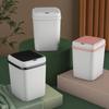 Большой умный индукционный мусорный бак с крышкой для дома, гостиной или кухни — автоматический и креативный дизайн