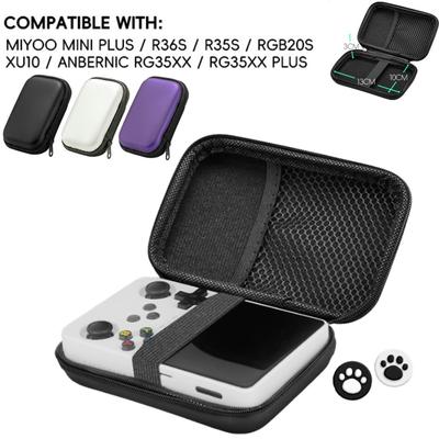 Портативная сумка для Miyoo Mini Plus/R36S/R35S Жесткий чехол для переноски Ручная игровая консоль Коробка для хранения для ANBERNIC RG35XX/RG35XX PLUS