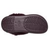 Crocs Сабо Теплые Плюшевые Амортизирующие Нескользящие Дышащие Прочные Низкие Повседневные Туфли Обувь Унисекс Фиолетовый 208446-6WD