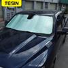 Солнцезащитные козырьки на лобовое стекло TESIN для Dodge RAM 1500 2018+ Аксессуары для солнцезащитных козырьков на лобовое стекло автомобиля для Dodge RAM 1500 2018