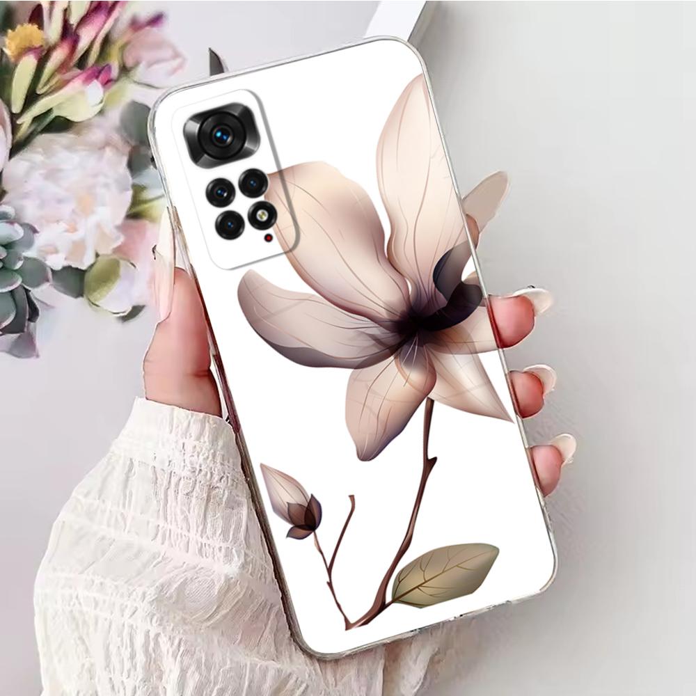 Мягкий чехол из ТПУ для Redmi Note 11 Pro Plus, чехол с рисунком бабочки, силиконовая задняя крышка для Xiomi Redmi Note 11 Note11 Pro 11S