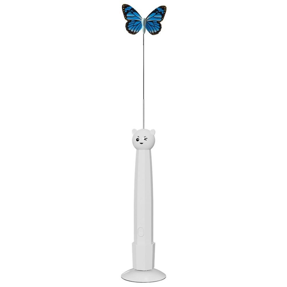 Suction Cup Base Electric Butterfly Cat Toy Electric Rotating Automatic Cat Toy Pet Gifts
