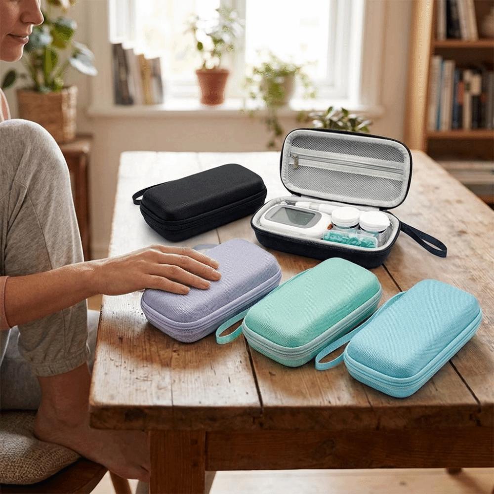 Thickened Hard Shell Storage Box EVA Essential Oil Case Practical Insulin Organizer Daily Use