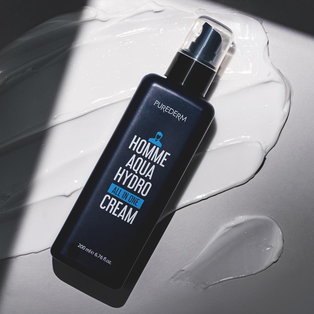 Purederm Homme Aqua Hydro Универсальный крем Двойная упаковка 200 мл + 200 мл