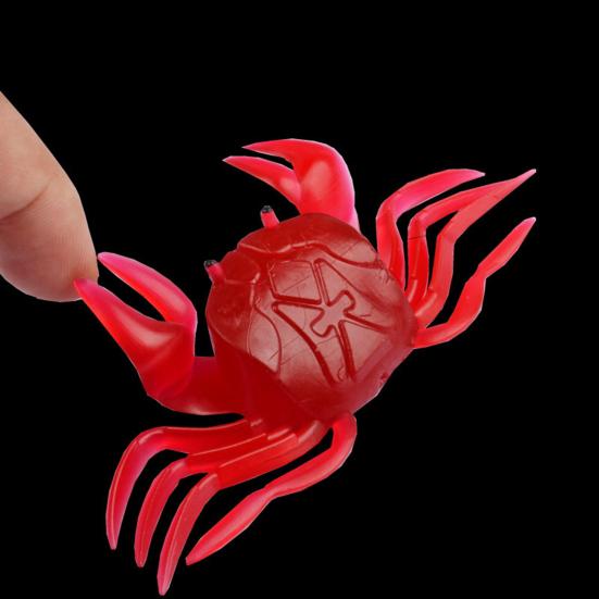 10 см/16,5 г медленно тонущий мягкий крабовый приманка для дальнего заброса бионическая крабовая приманка цветная искусственная приманка из ПВХ аксессуары для соленой и пресноводной рыбалки