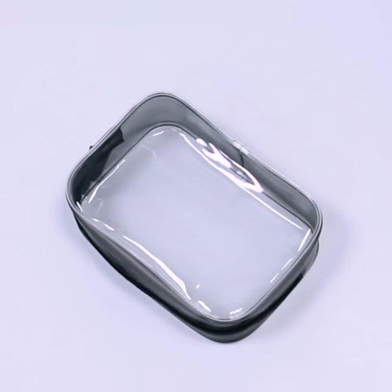 1/4 шт. Прозрачные ПВХ сумки для хранения Дорожный органайзер Прозрачная косметичка Косметичка визажиста Косметичка для туалетных принадлежностей