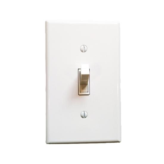 Панель тумблера, одноместная, небьющаяся, современная, белая, сверхмощная, декоративная пластиковая, американская настенная панель, крышка розетки, товары для дома