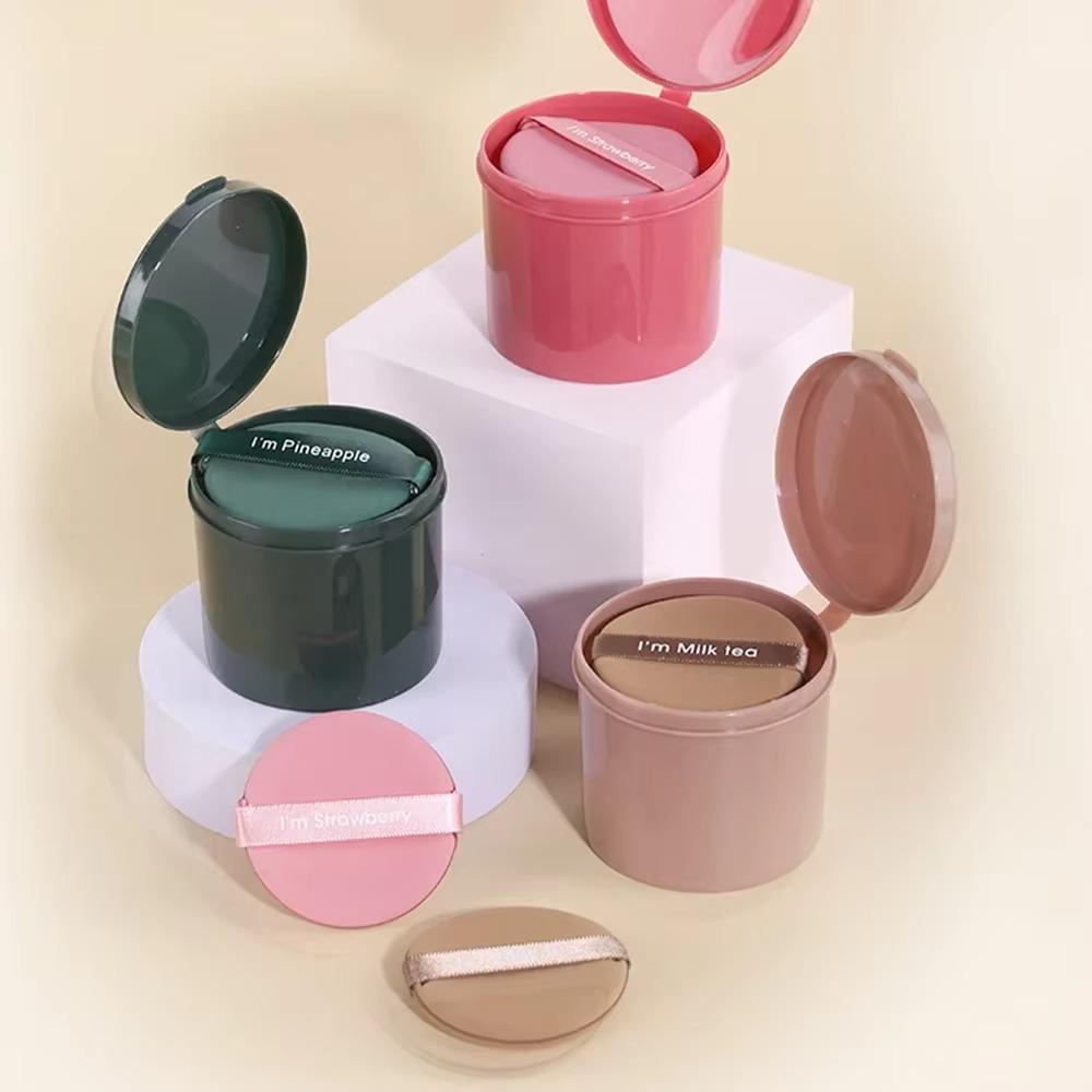 7PCS/Set Double Side Makeup Sponge Water Drop/Round Beauty Make Up Tools Powder Puff Women Makeup