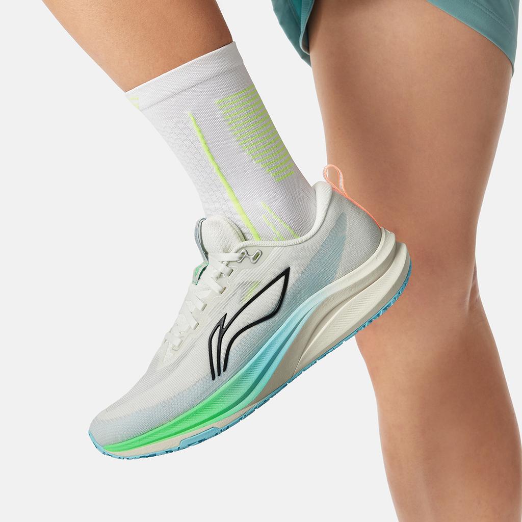 Li Ning Red Hare 8 Амортизация Скользкие Устойчивые к истиранию Дышащие Легкие Упругие Низкие Беговые кроссовки ARPW019-3