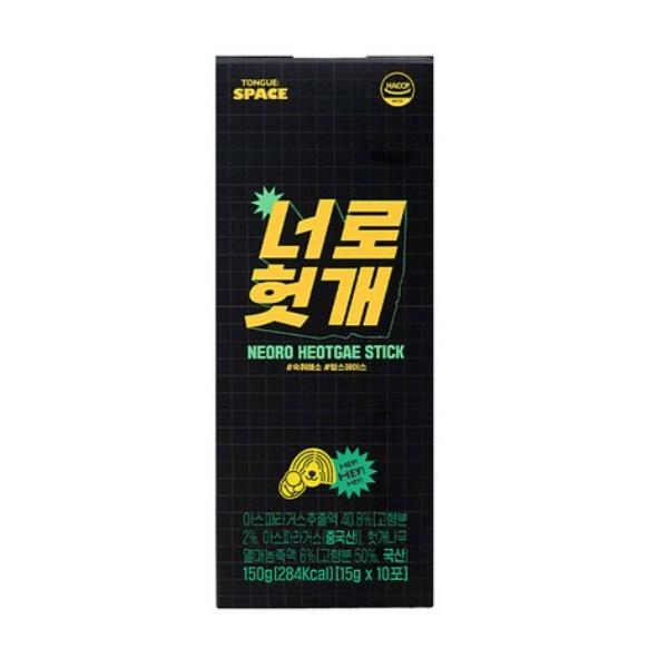 Средство от похмелья в пространстве языка Heotgea Stick 15 г x 10 шт. Корейская еда