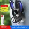 Universal Multi-Function Scooter Hook and Helmet Lock