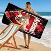 The Gunners logo Print Beach Towel, Large Soft Quick Dry Towel for Beach Camping Swimming