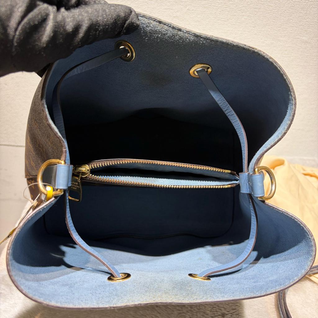 [Pre-Owned] NeoNoe Monogram Canvas And Leather Bucket Bag - Good #OJIOKK