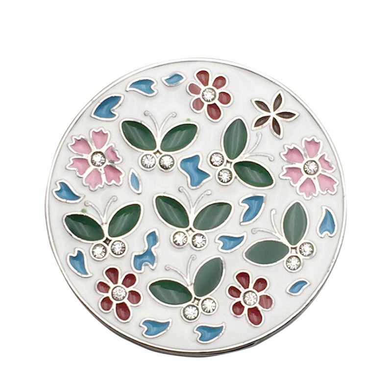 Складная сумка, сумка, кошелек, сумка в форме цветка, металлическая сумка, настольная вешалка, держатель