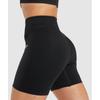Gymshark Бесшовные шорты Sweat Black B6a4s Bbbb