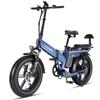 TESWAY X7 Взрослый Складной Электрический Велосипед Аккумулятор 48В30Ач Мотор 750Вт Электровелосипед Удобный Городской 20 Дюймов Широкие Шины Электрический Велосипед