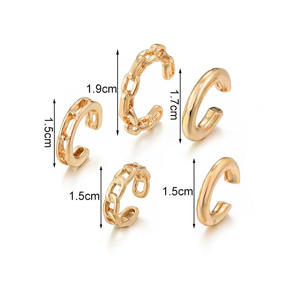 Маленькие ушные манжеты в стиле панк в стиле хип-хоп, круглые зажимы для ушей для женщин и девочек, модные серьги, ювелирные изделия, подарок 2022