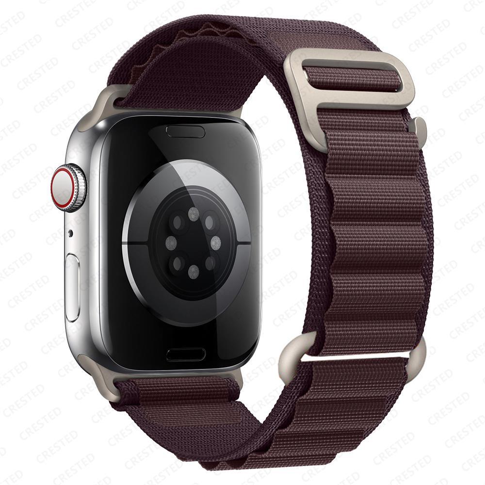 For Apple watch Ultra2 band 49mm 40mm 44mm 45mm 46mm 42mm 41mm Alpine loop Correas bracelet iwatch series 9 7 8 se 3 10 11 Strap