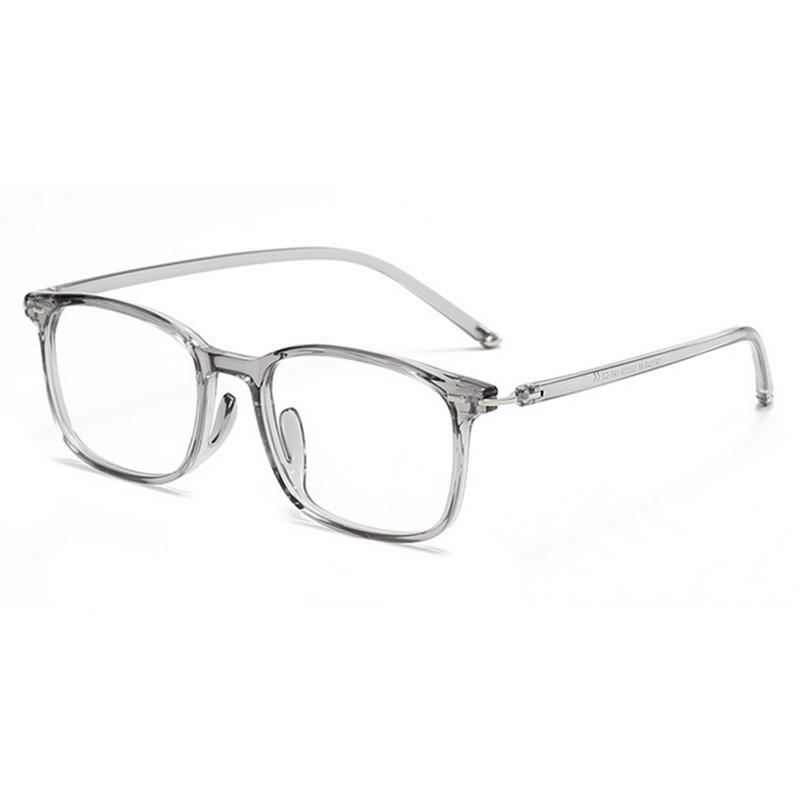 Ultra-Light Durable TR1349 Eyeglass Frame for Myopia Business Anti-Blue Light Student Natural Look Square Frame Eyeglasses