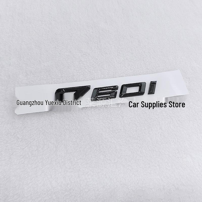 New BMW 7 Series Rear Trunk Logo Sticker for 730Li, 735Li, 740Li, 760i