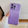 Corrugated Pattern for IPhone Protective Case 2-in-1 Cute All-inclusive Transparent Three-dimensional Stripes for Apple Mobile Phone Protective Case