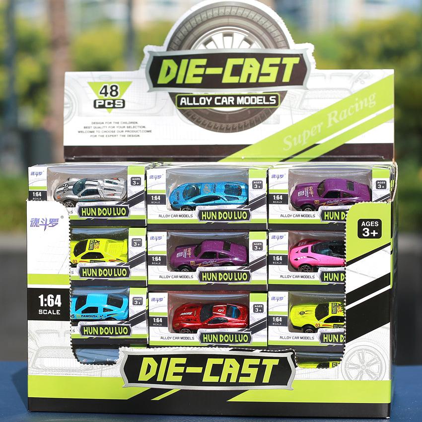 Модель автомобиля из сплава 60 шт.