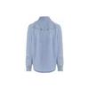 DIESEL Solid Color Button-Down Denim Long Sleeve Shirt Men shirts Light-Blue A035190ICVR01