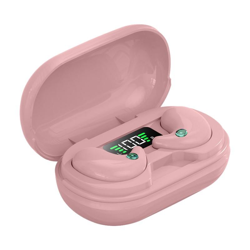 M16 Эргономичные невидимые наушники Беспроводная Bluetooth-гарнитура Светодиодный дисплей Наушники с шумоподавлением Наушники для сна