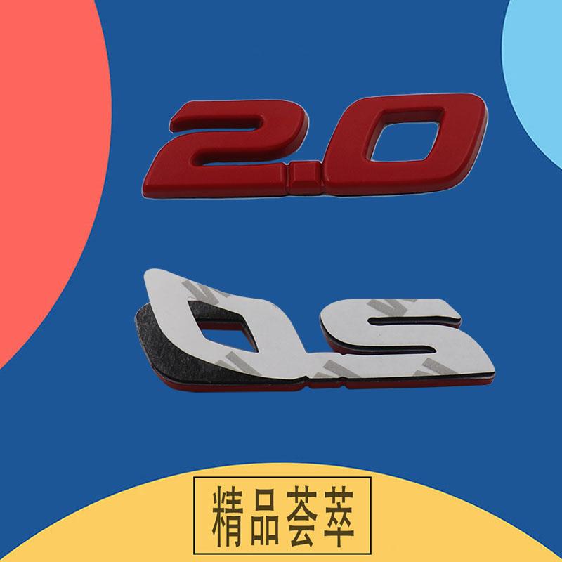3D Premium 2.0 for Car Fender Trunk Rear Bonnet Decal Emblem Badge Sticker Accessories