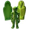 Фигурка мумии фараона, напечатанная на 3D-принтере, с подвижными суставами, статуя мумии, шарнирная скульптура, модель, игрушка, украшение для дома, офиса, рабочего стола