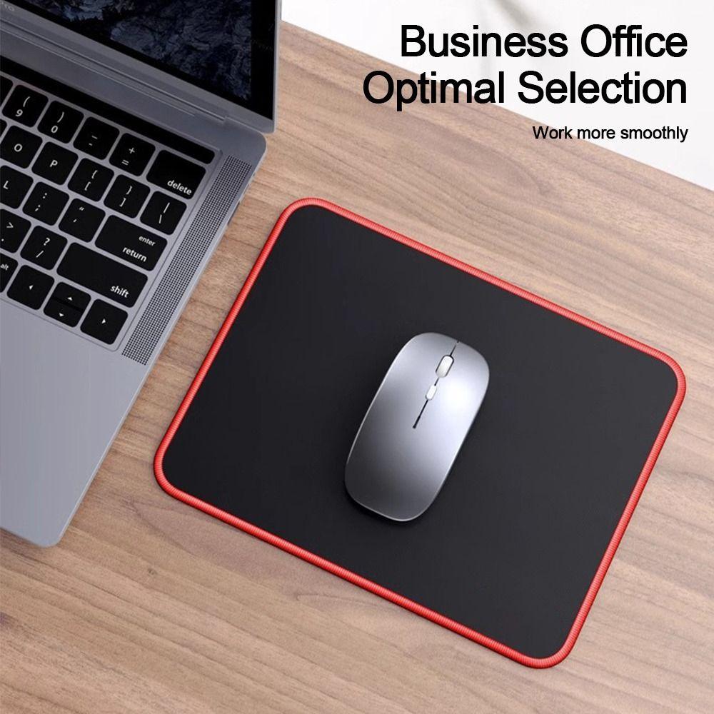 Black Mouse Pad Large Size Desk Mat New Mousepad Office