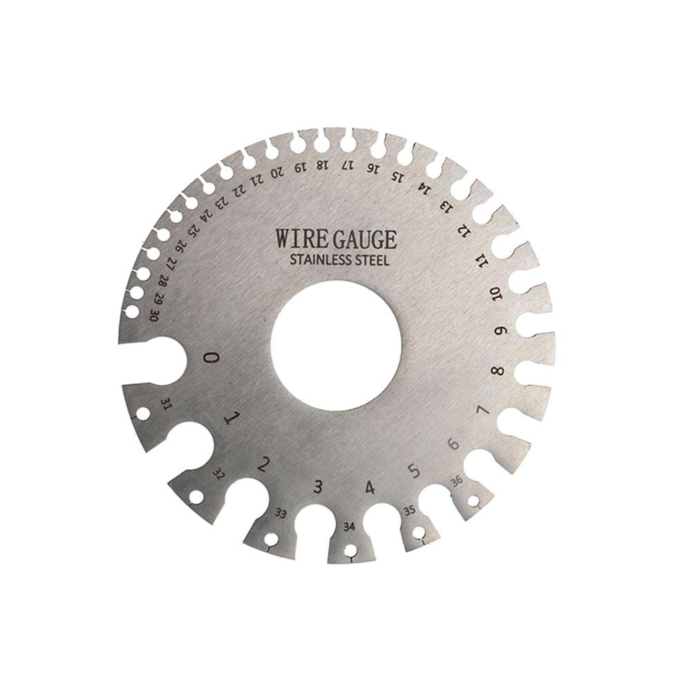 Листовой Кабель 0.3125"-0.007" Шкала Нержавеющая Сталь Антикоррозийный Измерение Толщины Калибр Измерительный Инструмент Пластина Линейка