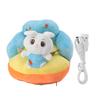 Baby Support Sofa Adjustable Angle Stable Electric Infant Sit Up Chair Floor Seat Plush Lounger for