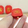 Fengshui Lucky Turtle Wallet Charm Money-biting Turtle Ornaments Decor For Longevity Protection & Financial Stability·