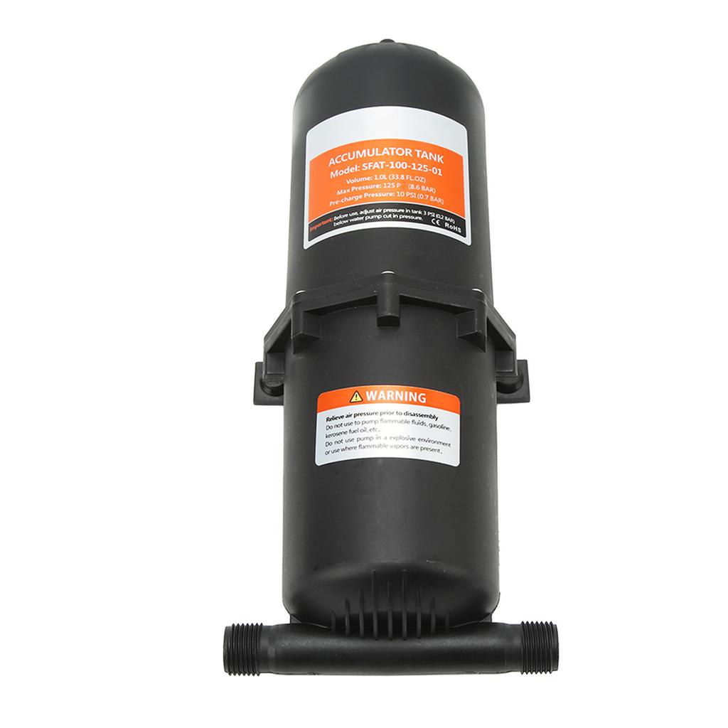 Резервуар под давлением 1 л, постоянное давление, сильная амортизация, плавный поток воды для судов, яхт, давление