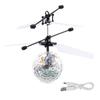 Intelligent Sensing Electric Flying Magic Ball Colorful Lights Crystal Ball Flying Toy Kids Gift