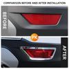 For Ford Kuga Escape 2013 - 2019 Rear Fog Light Frame Back Fog Lamp Decoration Sticker Cover Trim Styling Accessories