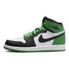 Детские кроссовки Air Jordan 1 Retro High OG PS Lucky Green Black White FD1412-031