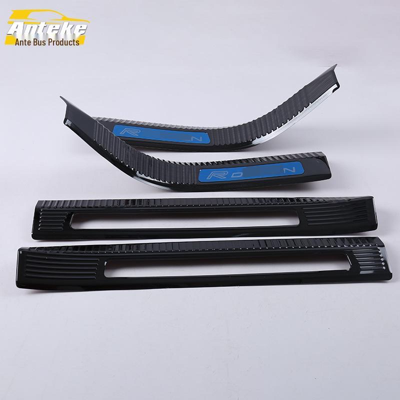 Подходит для 18 моделей XC60: Накладка на порог, Яркая полоса, Накладка на бампер багажника, Приветственная педаль, Защитная накладка от царапин