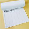 Weekly To Do List notepad, Hourly Schedule, Monday-Sunday, 6am-10pm,Task Planner & Activity Log Notepad – 8.5 x 11” Undated Daily & Hourly