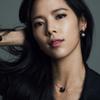 Swarovski Знаменитое Ожерелье «Лебедь» Розовое Золото Черный