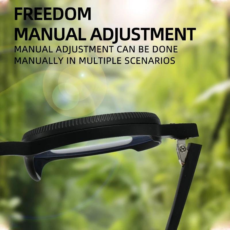 Новые женские очки для чтения с регулируемым вращением на 360 градусов, ультралегкие, нейтральные, высококачественная круглая оправа, очки с защитой от синего света