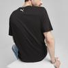 Puma Ferrari Race Big Shield Logo Casual Sports Straight Cut Round Neck Short Sleeve T-Shirt Men Tops Black 623806-01