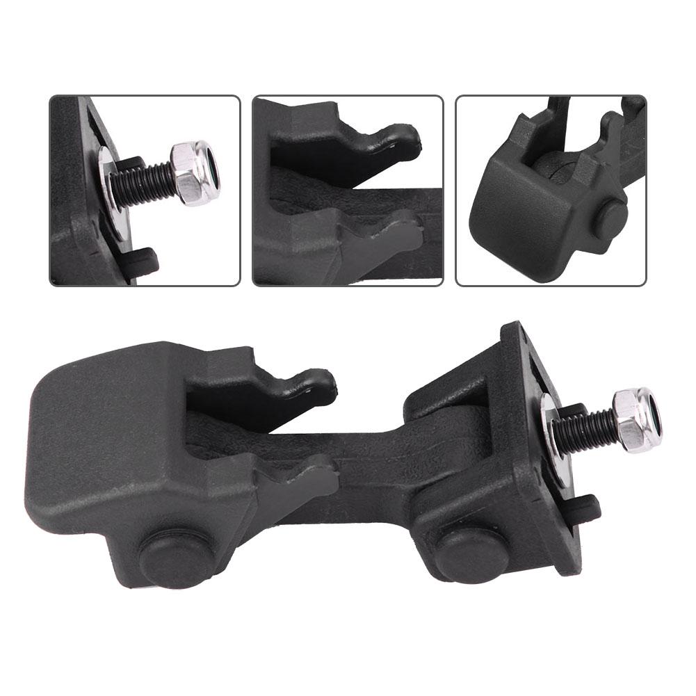 Pair Front Hood Latch Safety Catch & Bracket for TJ 97-06