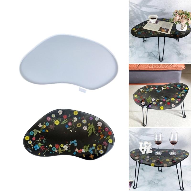 Силиконовые формы для рукоделия Небольшие настольные формы Небольшие настольные формы Формы для столов из смолы Уникальные формы для разделочных досок Формы для тарелок