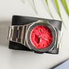 Casio Унисекс Жидкокристаллические, Аналогово-цифровые Двойной дисплей Серия 48,5 мм Красные Часы GA-2100-4A(Watch8--)
