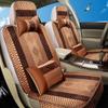 Дышащие полные комплекты подушек для автомобильных сидений, универсальная посадка для пятиместных автомобилей, всесезонные, с полным покрытием.