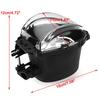 Чехол для противотуманных фар Emark для BMW E90 E91 328i 328xi 325i 325xi 330i 330xi 2005-2008, передний бампер, крышка противотуманных фар 63176948373